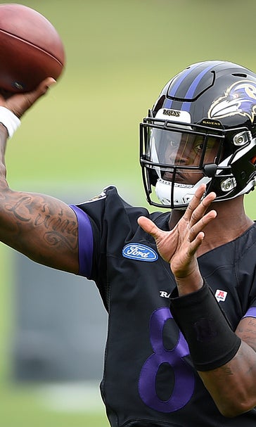 Lamar Jackson settles in as Ravens starting quarterback